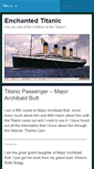 Mobile Screenshot of enchantedtitanic.com